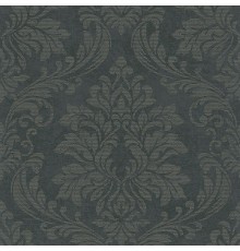 Обои Marburg Memoria 30353 Винил на флизелине (1,06x10,05) Черный/Бронзовый, Дамаск