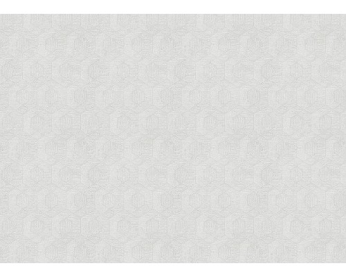 Обои Marburg Memoria 30354 Винил на флизелине (1,06x10,05) Белый/Бежевый/Серебряный, Геометрия/Штукатурка