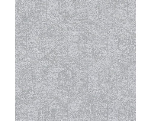 Обои Marburg Memoria 30356 Винил на флизелине (1,06x10,05) Серый/Серебряный/Сиреневый, Геометрия/Штукатурка