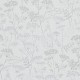 Обои Marburg Memoria 30370 Винил на флизелине (1,06x10,05) Бежевый/Серый, Рогожка/Цветы
