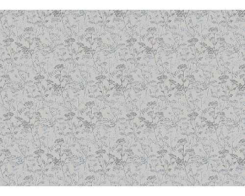 Обои Marburg Memoria 30371 Винил на флизелине (1,06x10,05) Бежевый/Бирюзовый/Коричневый, Рогожка/Цветы