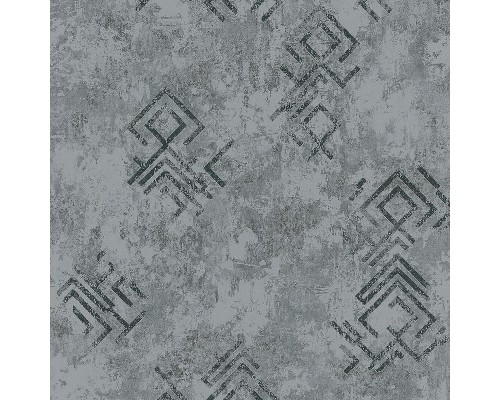 Обои Marburg Memoria 30365 Винил на флизелине (1,06x10,05) Серый/Серебряный, Геометрия/Штукатурка