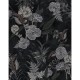 Панно Marburg Memoria 34304 Винил на флизелине (2,12x2,7) Черный/Серый/Зеленый, Листья/Цветы