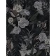 Панно Marburg Memoria 34304 Винил на флизелине (2,12x2,7) Черный/Серый/Зеленый, Листья/Цветы