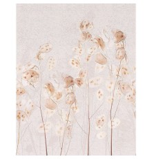 Панно Marburg Memoria 34305 Винил на флизелине (2,12x2,7) Бежевый/Розовый/Оранжевый, Листья/Цветы