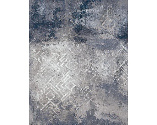 Панно Marburg Memoria 34312 Винил на флизелине (2,12x2,7) Бежевый/Бирюзовый/Серый, Геометрия/Штукатурка