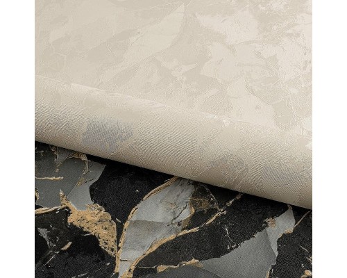 Обои Fipar Gold R 23602 Винил на флизелине (1,06x10,05) Белый/Бежевый, Мрамор