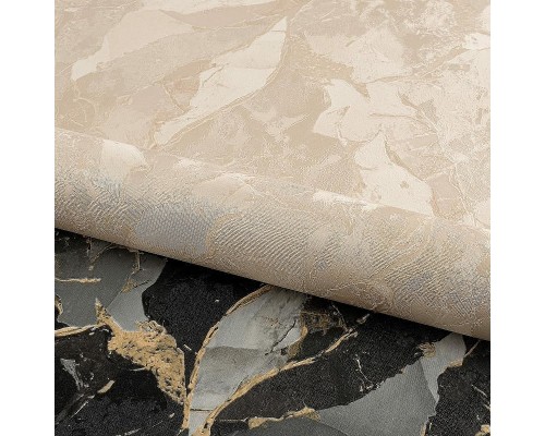 Обои Fipar Gold R 23604 Винил на флизелине (1,06x10,05) Бежевый/Розовый, Мрамор