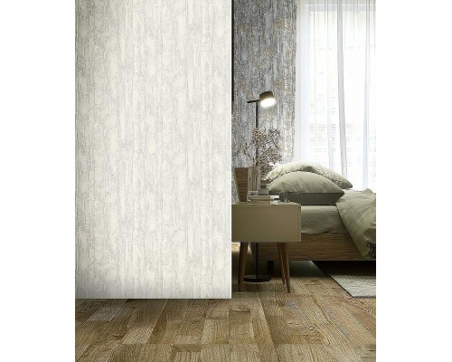 Обои Fipar Gold R 23611 Винил на флизелине (1,06x10,05) Белый/Бежевый/Серый, Полоса/Штукатурка