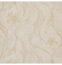 Обои Fipar Gold R 23620 Винил на флизелине (1,06x10,05) Бежевый/Золото, Мрамор/Цветы