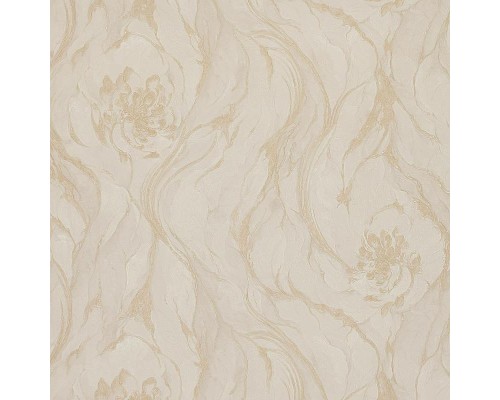 Обои Fipar Gold R 23620 Винил на флизелине (1,06x10,05) Бежевый/Золото, Мрамор/Цветы