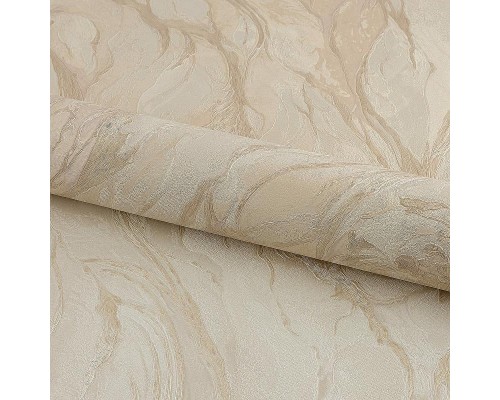 Обои Fipar Gold R 23620 Винил на флизелине (1,06x10,05) Бежевый/Золото, Мрамор/Цветы