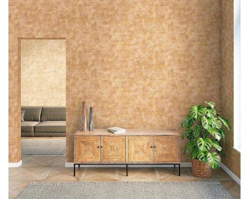 Обои Fipar Gold R 23637 Винил на флизелине (1,06x10,05) Бежевый/Золото, Штукатурка