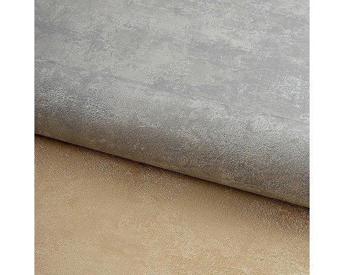 Обои Fipar Gold R 23643 Винил на флизелине (1,06x10,05) Серый/Серебряный, Штукатурка