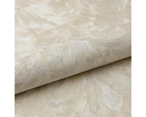 Обои Fipar Gold R 23649 Винил на флизелине (1,06x10,05) Бежевый, Абстракция/Цветы/Штукатурка