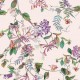 Обои Marburg Flora 47457 Винил на флизелине (0,53x10,05) Фиолетовый/Розовый/Зеленый, Листья/Цветы