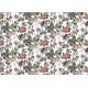Обои Marburg Flora 47458 Винил на флизелине (0,53x10,05) Белый/Разноцветный, Цветы