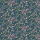 Обои Marburg Flora 47454 Винил на флизелине (0,53x10,05) Синий/Розовый/Зеленый, Листья/Цветы