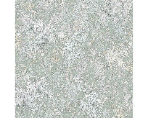 Обои Marburg Flora 47452 Винил на флизелине (0,53x10,05) Бежевый/Зеленый/Серый, Листья/Абстракция