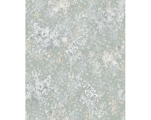 Обои Marburg Flora 47452 Винил на флизелине (0,53x10,05) Бежевый/Зеленый/Серый, Листья/Абстракция