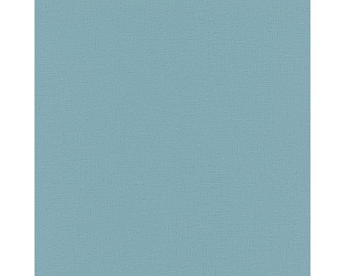 Обои Marburg Flora 82353 Винил на флизелине (0,53x10,05) Бирюзовый, Однотонные/Рогожка