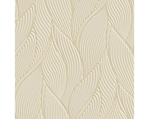 Обои Zambaiti Parati Trussardi VII 18904 Винил на флизелине (0,7x10,05) Бежевый, Абстракция/Листья