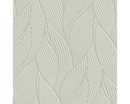 Обои Zambaiti Parati Trussardi VII 18907 Винил на флизелине (0,7x10,05) Серый, Абстракция/Листья