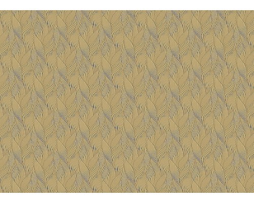 Обои Zambaiti Parati Trussardi VII 18910 Винил на флизелине (0,7x10,05) Бежевый/Золото, Абстракция/Листья