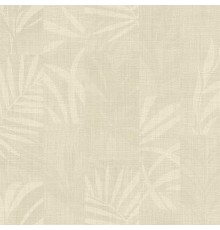 Обои Zambaiti Parati Trussardi VII 18915 Винил на флизелине (0,7x10,05) Бежевый, Геометрия/Листья/Рогожка