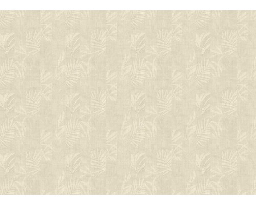 Обои Zambaiti Parati Trussardi VII 18915 Винил на флизелине (0,7x10,05) Бежевый, Геометрия/Листья/Рогожка