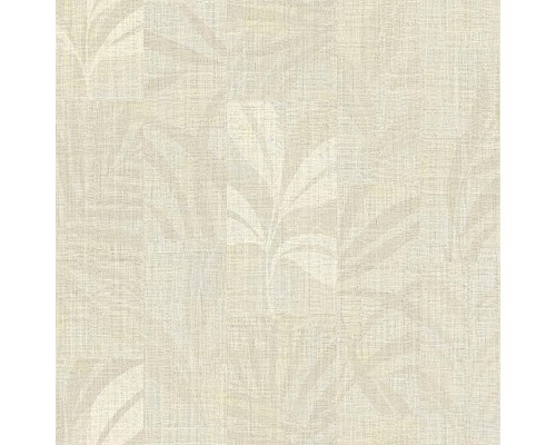 Обои Zambaiti Parati Trussardi VII 18917 Винил на флизелине (0,7x10,05) Белый, Геометрия/Листья/Рогожка