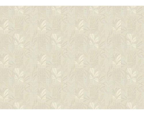 Обои Zambaiti Parati Trussardi VII 18917 Винил на флизелине (0,7x10,05) Белый, Геометрия/Листья/Рогожка