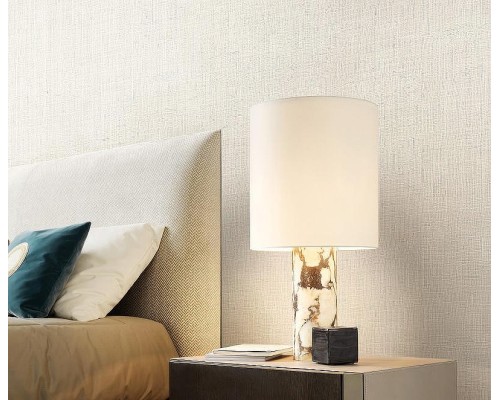 Обои Zambaiti Parati Trussardi VII 18918 Винил на флизелине (0,7x10,05) Белый/Бежевый, Рогожка