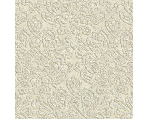 Обои Zambaiti Parati Trussardi VII 18930 Винил на флизелине (0,7x10,05) Бежевый, Дамаск