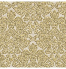 Обои Zambaiti Parati Trussardi VII 18931 Винил на флизелине (0,7x10,05) Бежевый/Золото, Дамаск
