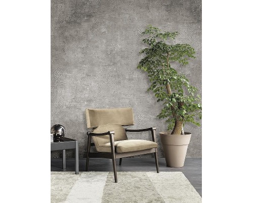 Обои Zambaiti Parati Trussardi VII 18933 Винил на флизелине (0,7x10,05) Бежевый/Золото, Штукатурка