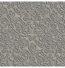 Обои Zambaiti Parati Trussardi VII 18935 Винил на флизелине (0,7x10,05) Серый, Дамаск