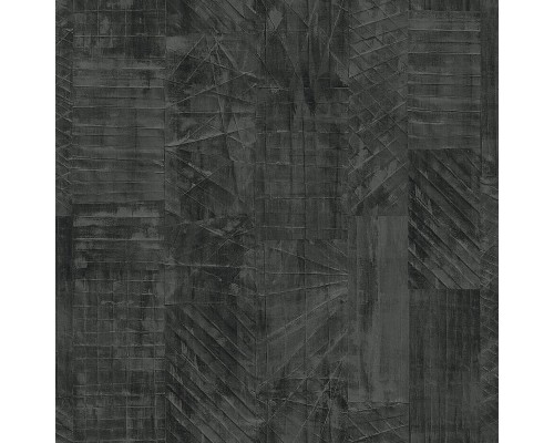 Обои Zambaiti Parati Trussardi VII 18938 Винил на флизелине (0,7x10,05) Черный/Серый, Абстракция/Штукатурка