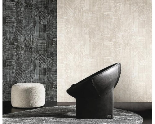 Обои Zambaiti Parati Trussardi VII 18939 Винил на флизелине (0,7x10,05) Бежевый, Абстракция/Штукатурка