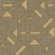 Обои Zambaiti Parati Trussardi VII 18941 Винил на флизелине (0,7x10,05) Коричневый/Золото, Абстракция/Геометрия
