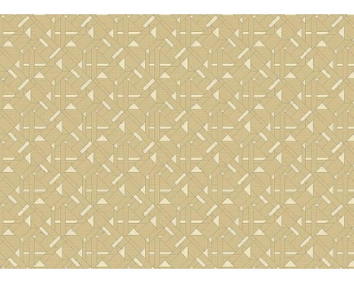 Обои Zambaiti Parati Trussardi VII 18948 Винил на флизелине (0,7x10,05) Бежевый/Золото, Абстракция/Геометрия