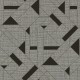 Обои Zambaiti Parati Trussardi VII 18950 Винил на флизелине (0,7x10,05) Серый/Черный, Абстракция/Геометрия