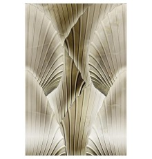 Панно Zambaiti Parati Trussardi VII 18970 Винил на флизелине (2x3) Коричневый/Бежевый, Абстракция/Листья