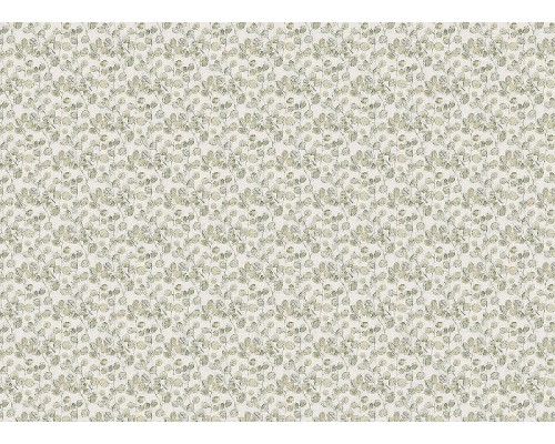 Обои Zambaiti Parati Savana 77500 Винил на флизелине (0,53x10,05) Бежевый/Зеленый, Листья