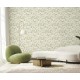 Обои Zambaiti Parati Savana 77500 Винил на флизелине (0,53x10,05) Бежевый/Зеленый, Листья
