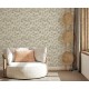 Обои Zambaiti Parati Savana 77506 Винил на флизелине (0,53x10,05) Бежевый/Коричневый/Серый, Листья