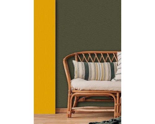 Обои Zambaiti Parati Savana 77512 Винил на флизелине (0,53x10,05) Желтый/Оранжевый, Линии/Рогожка