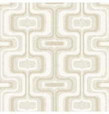 Обои Zambaiti Parati Savana 77525 Винил на флизелине (0,53x10,05) Бежевый, Геометрия