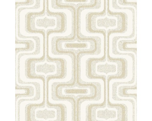 Обои Zambaiti Parati Savana 77525 Винил на флизелине (0,53x10,05) Бежевый, Геометрия