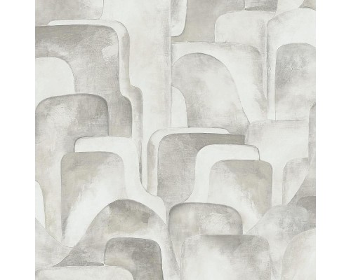 Обои Zambaiti Parati Savana 77530 Винил на флизелине (0,53x10,05) Серый, Абстракция/Геометрия